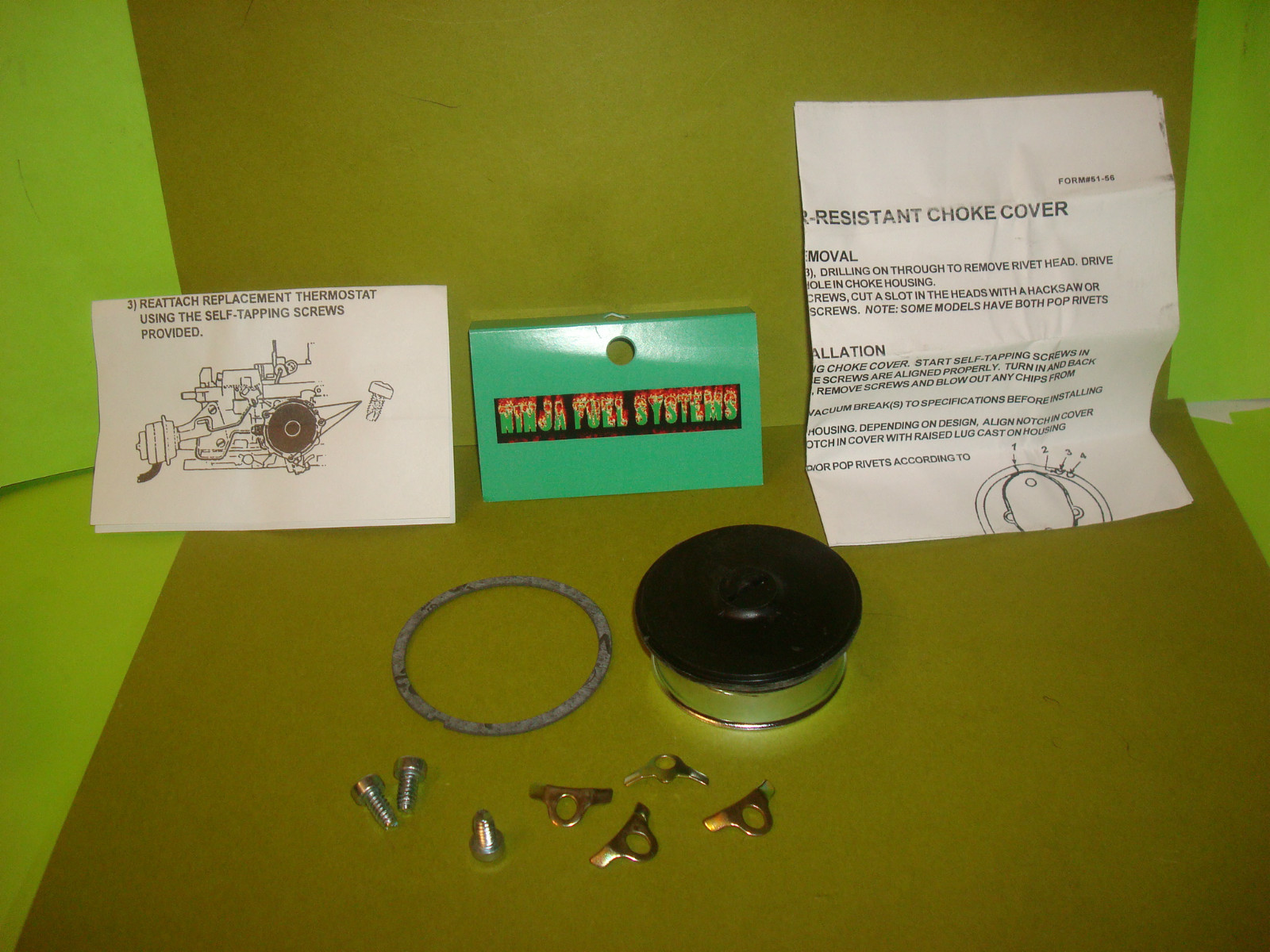 ROCHESTER QUADRAJET CARBURETOR CHOKE THERMOSTAT COIL W/ INTEGRAL