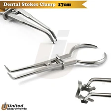 Dental Hygienic Rubber Dam Stokes Clamp Forceps Surgical Endodontic Restoration