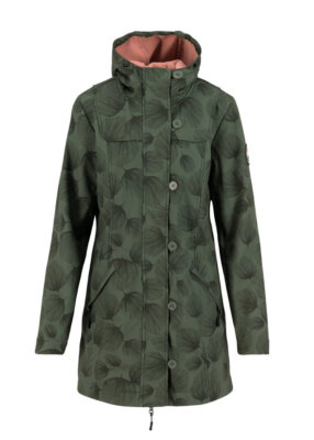 BLUTSGESCHWISTER - WILD WEATHER LONG ANORAK - Softshell Damen Jacke Mantel