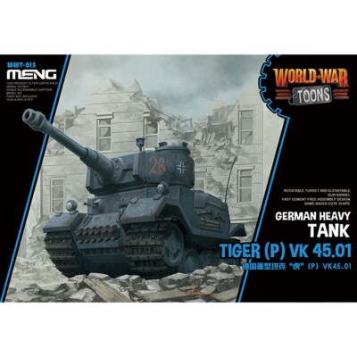 Meng #WWT-015  TIGER(P) VK45.01 GERMAN HEAVY TANK