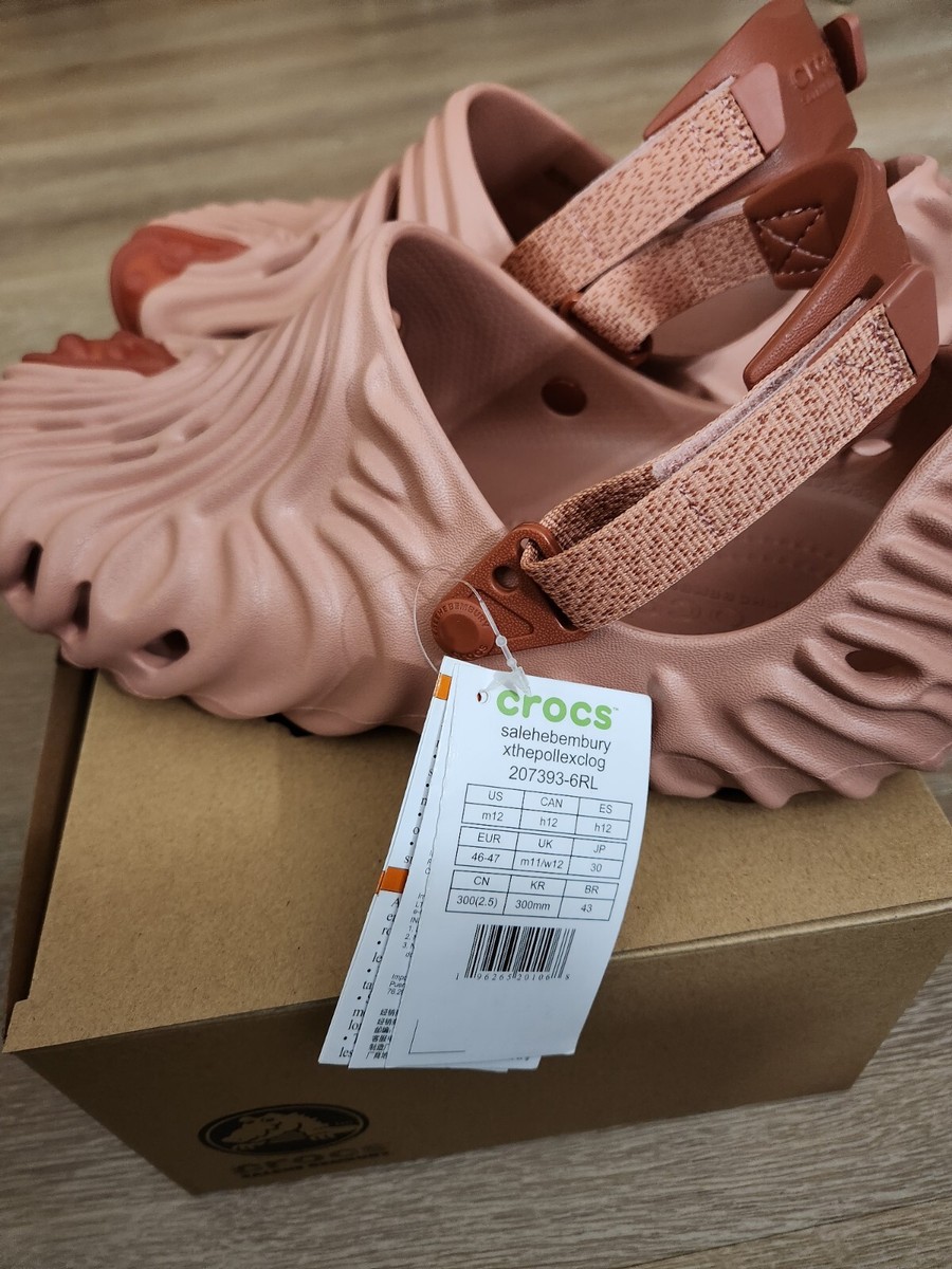 Crocs Salehebembury x The Pollex Clog -Pale Blush - Mens Size 12