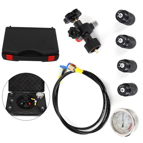Hydraulic Accumulator Nitrogen Charging Filling Kit 0-250bar Accurate 3500PSI - Picture 9 of 11