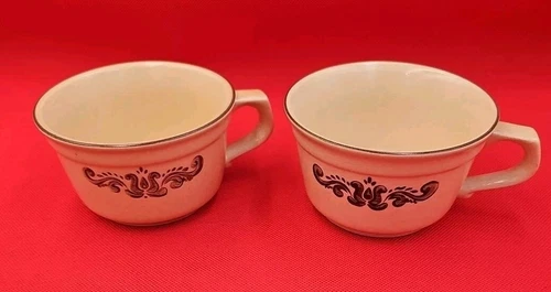 Pfaltzgraff Village Coffee Tea Cup Mug (6-1) Set Of 2