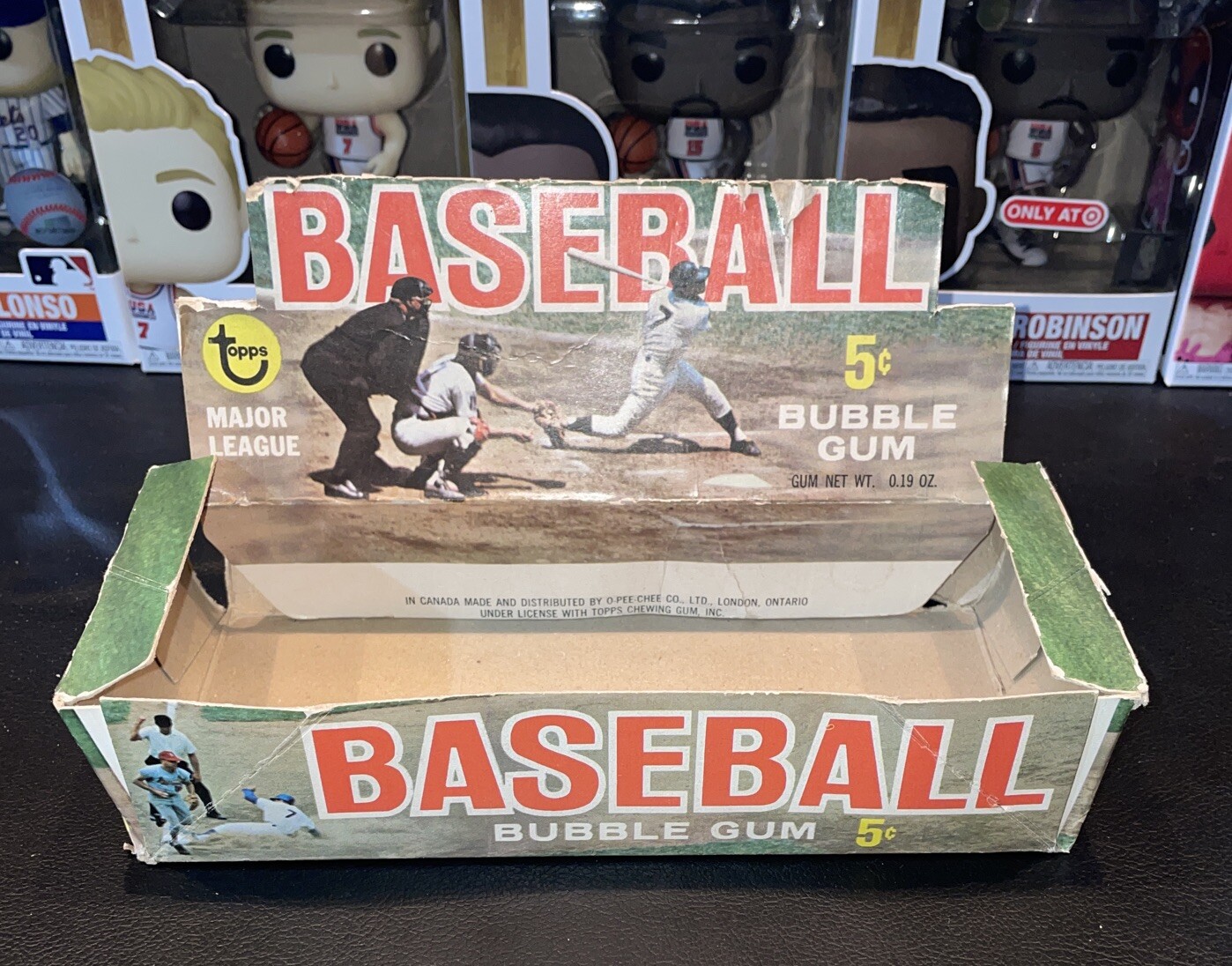 1968 Topps Baseball Card Display Box, Mickey Mantle On Display eBay