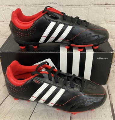 Adidas Q23907 11Nova TRX FG J Youth Soccer Cleats Black White Red