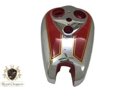ARIEL SQUARE FOUR RED PAINTED CHROME GAS FUEL PETROL TANK |Fit For