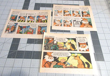 Lof of 3 Ben Swift by John Lane Clipped Strips from Sunday comics 1982