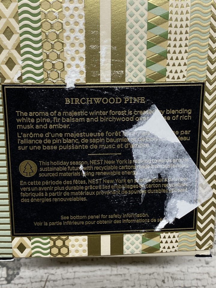 NEST New York Birchwood Pine Scented Classic Candle, 8.1 oz New eBay