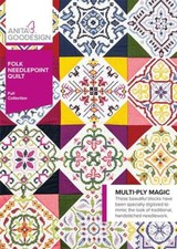 Folk Needlepoint Quilt Anita Goodesign Embroidery Machine Design CD NEW