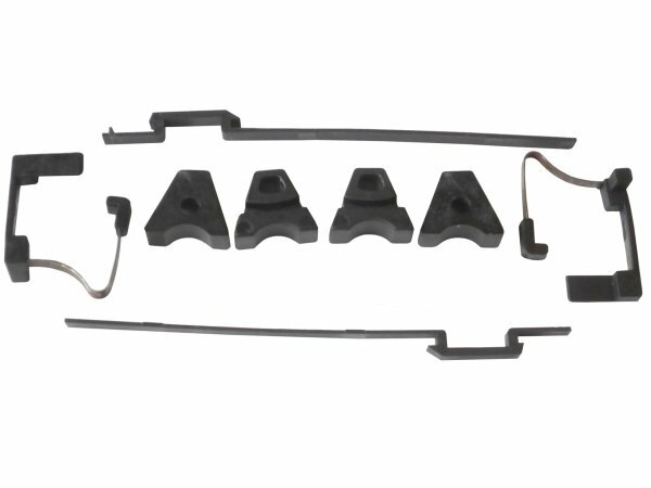 Lot De 2 Clips De Fixation Pour Toit Ouvrant Mercedes Classe A / C - A180, A220, C200, C260 - Plastique Noir D'origine - 4