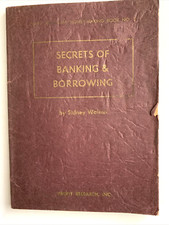 Secrets of Banking & Borrowing Sidney Walton 1963