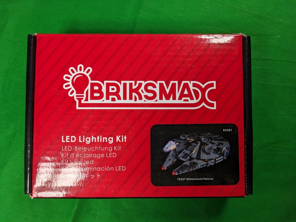 BRIKSMAX MAX BRICK LED Lighting Kit For Lego 75257 Millennium