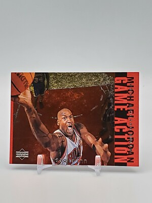 Michael Jordan 1998-99 Upper Deck Game Action /2300 Chicago Bulls
