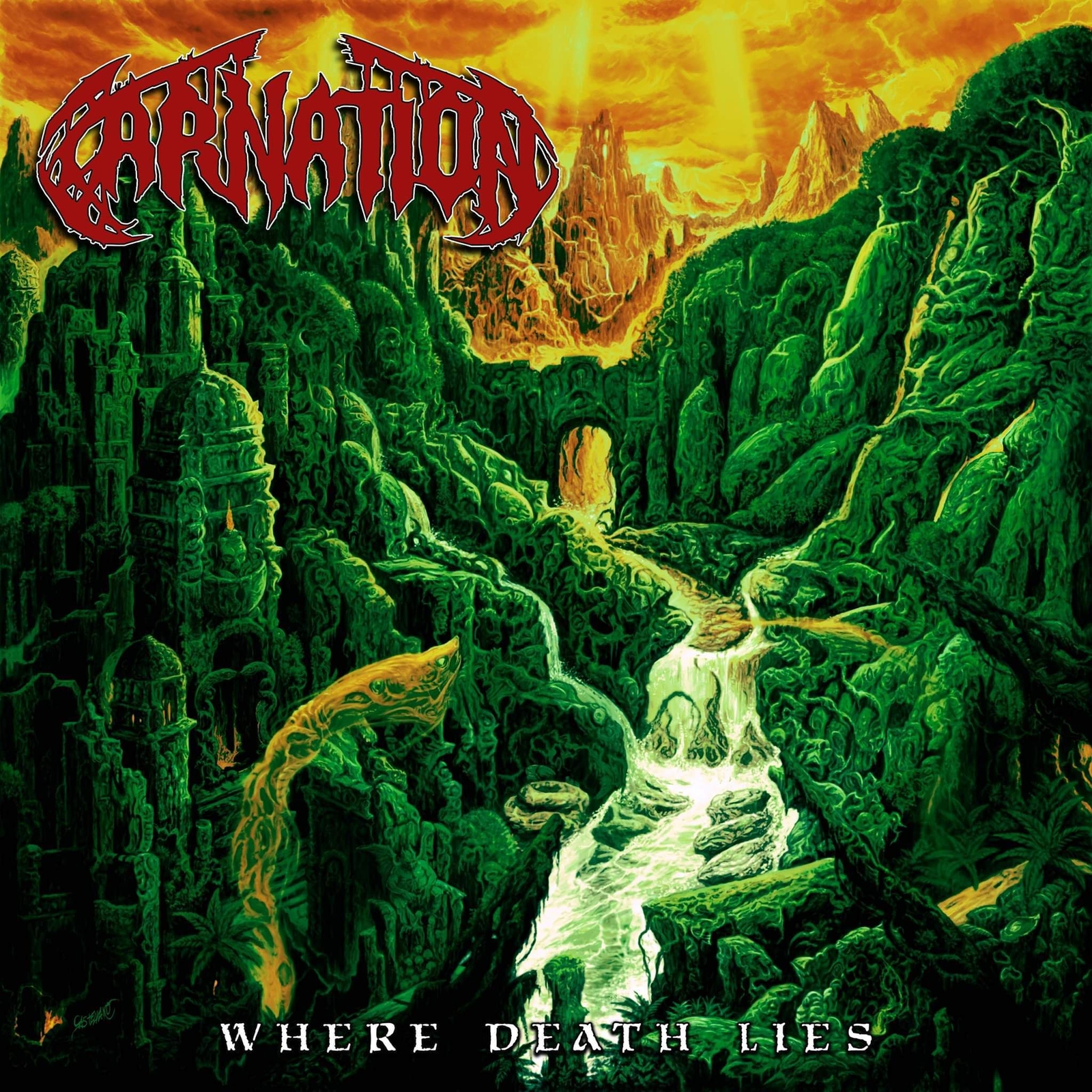 Carnation Where Death Lies (Vinyl LP) 12" Album Coloured Vinyl