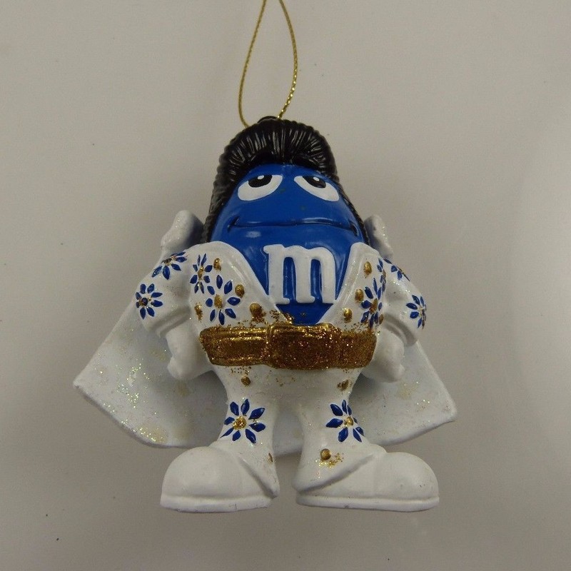 M & M  Elvis holiday ornament Christmas ornament Kurt S. Adler