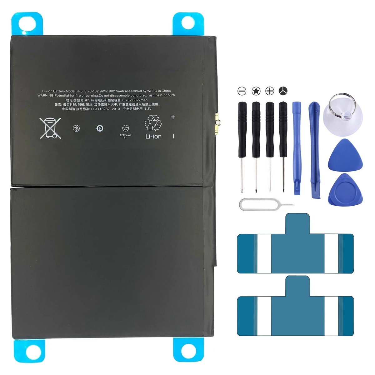 For iPad 9.7 2018 A1893 A1954 8827mAh Battery Replacement | eBay