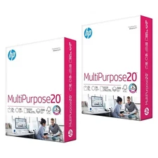 HP Copy Printing Printer Paper 8.5 x 11, Multi Purpose- Two Reams, 1000 Sheets