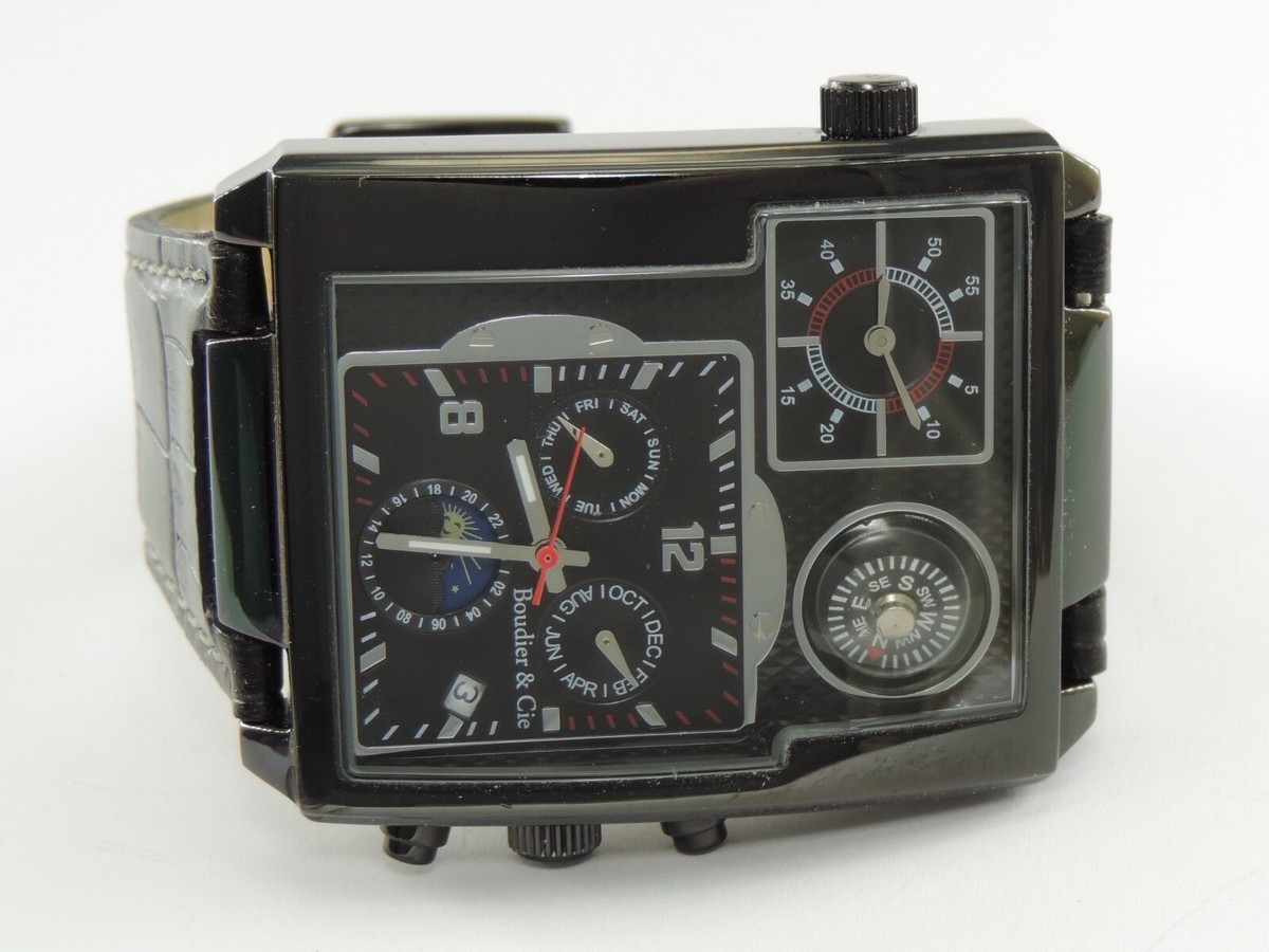 Boudier Cie Pretador Herrenuhr Quarz Automatik Ref