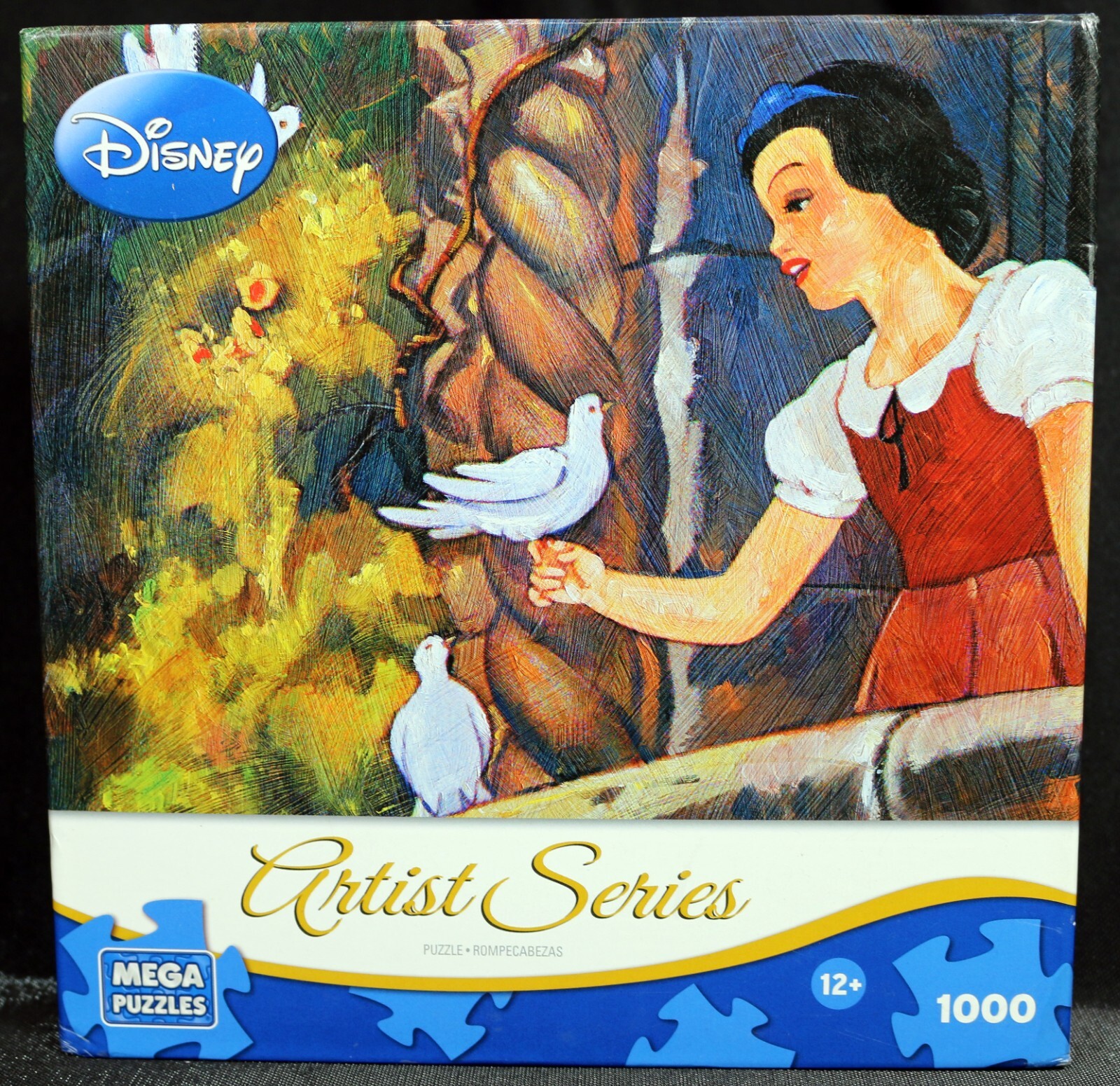 Mega Puzzles Artist Series Disney Snow White On The Balcony 1000 pc