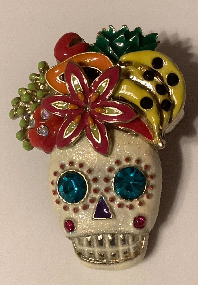 Betsey johnson skull best sale ring