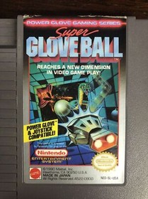 Super Glove Ball Nintendo NES Game Cartridge 1990 Authentic Mattel Tested