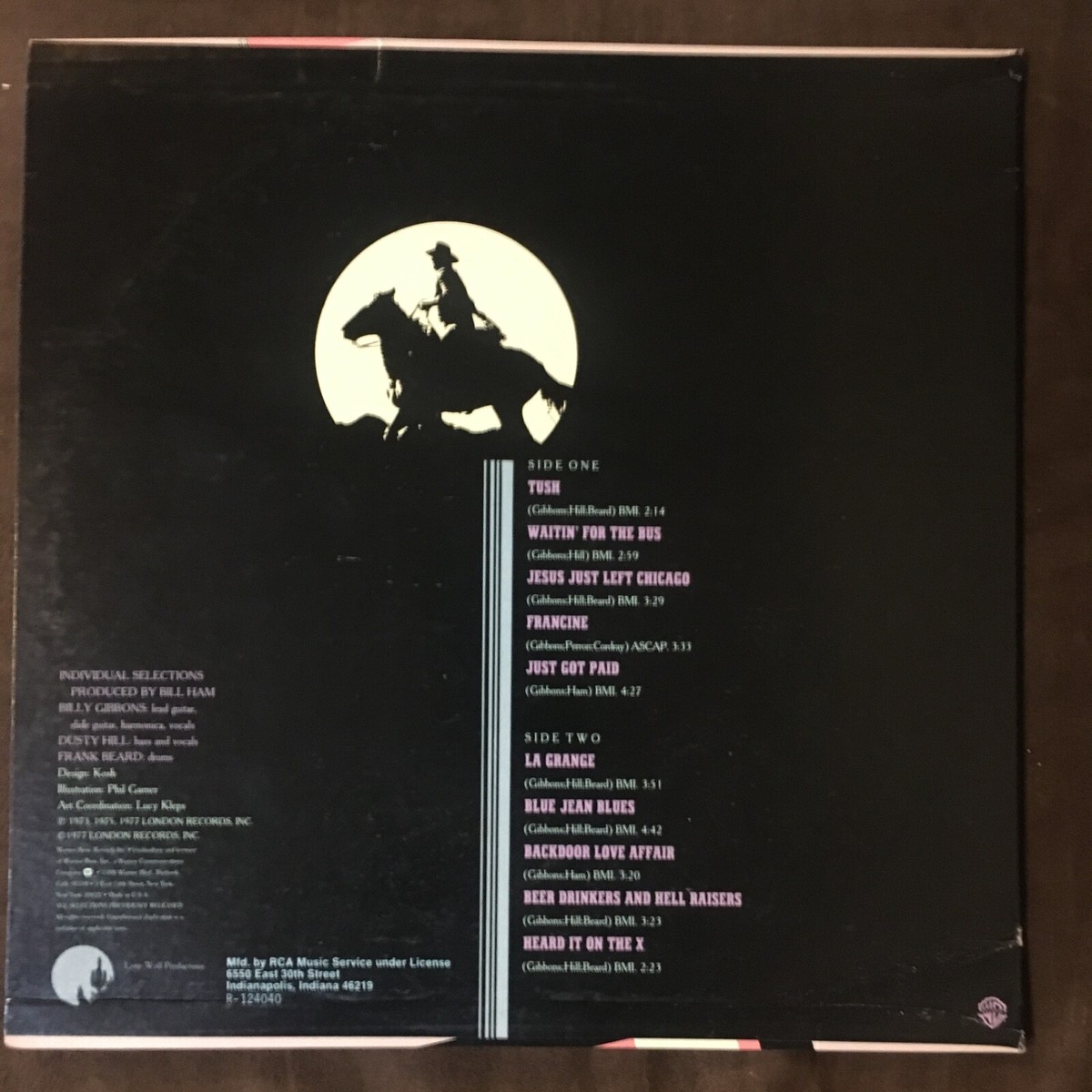 Hits&Hits　1970-1993 ZZ TOP The Best Of ZZ Top - 1970s Comp on Warner Brothers