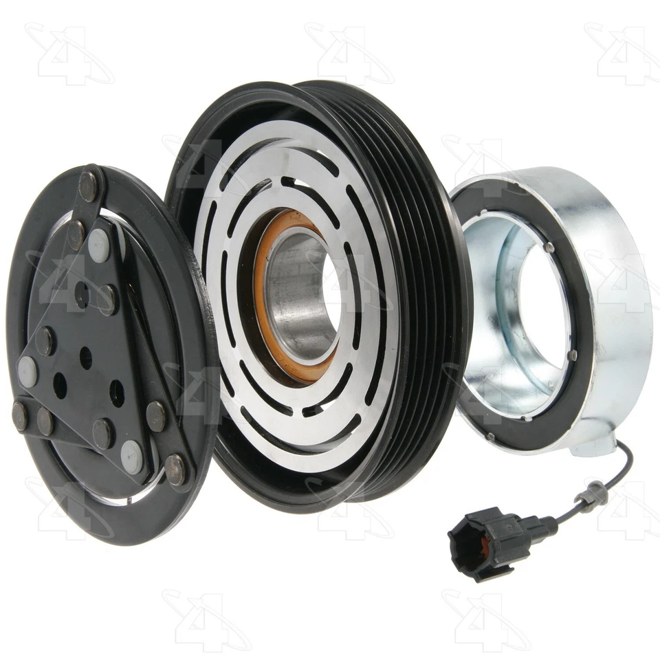 Embrague compresor aire acondicionado Nissan Pathfinder 1996-2001 4 estaciones 1997 1998 1999 Foto 4 de 4