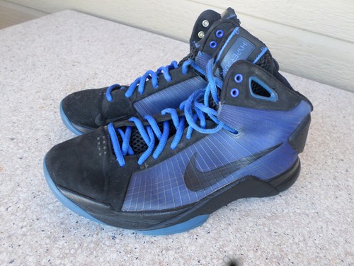 blue and black hyperdunks