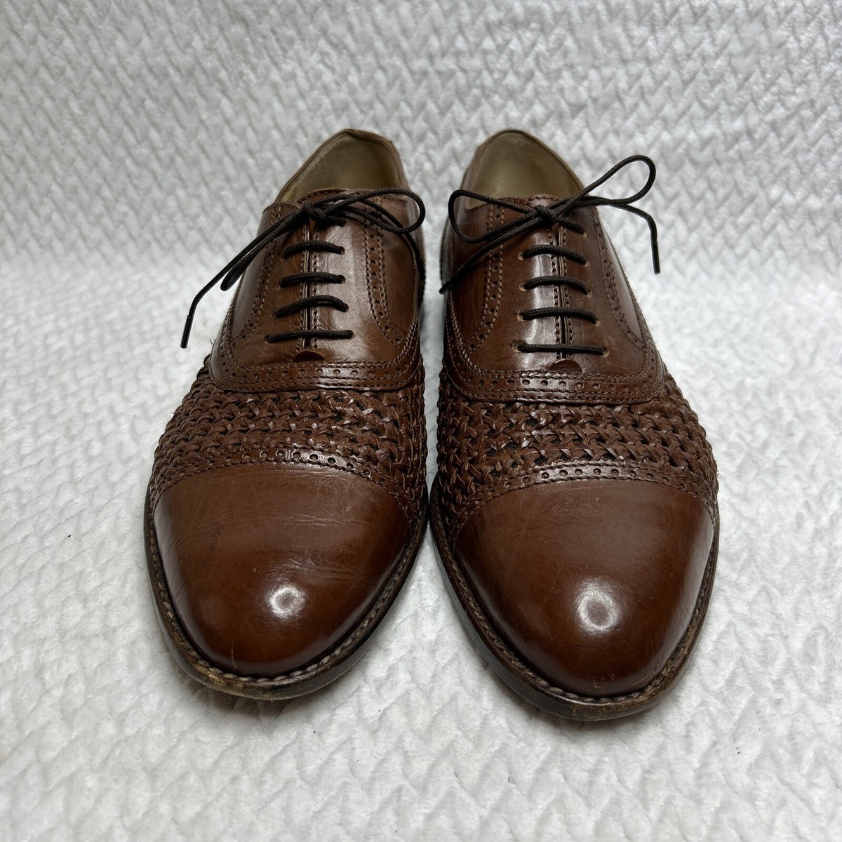 o Mariano Campanile Vero Cuoio Made in Italy Men's Size 10.5 Leather