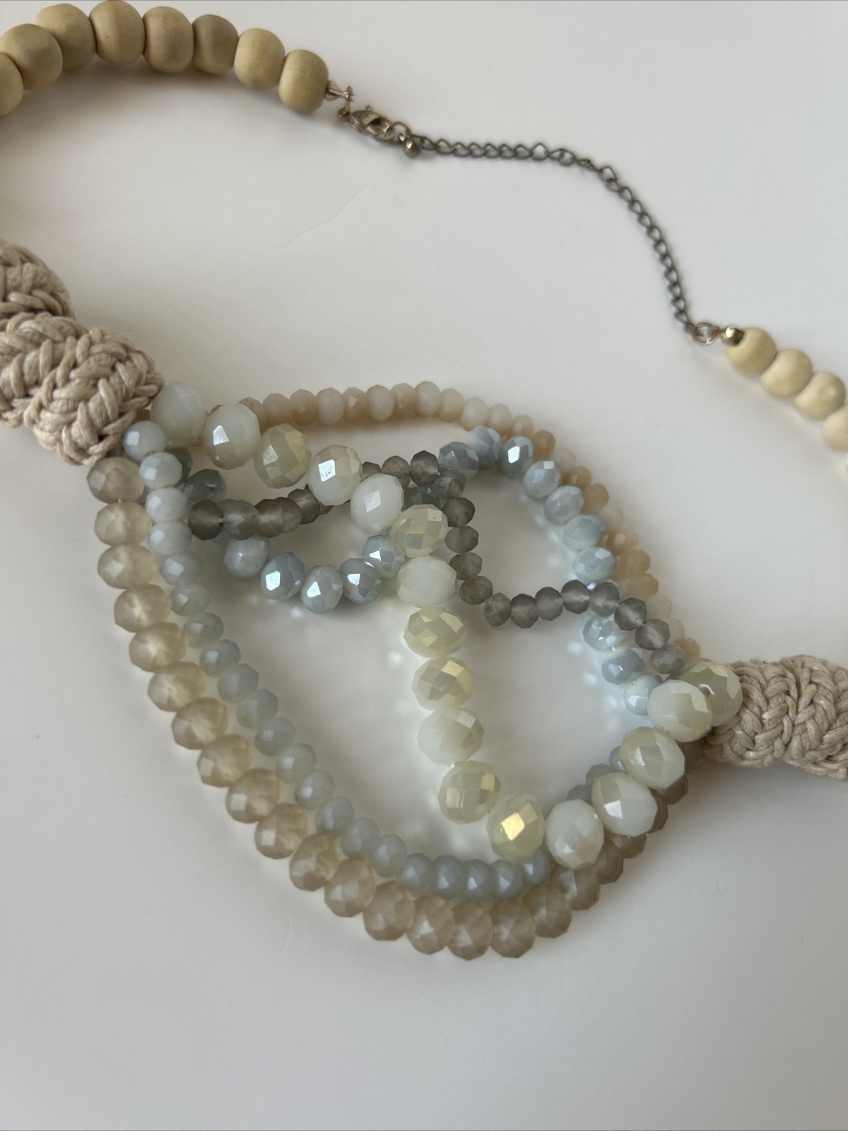 Natural Elements Statement Necklace 22in - image 3