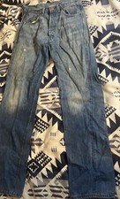 LVC Levis 501 XX big E selvedge denim jeans size 29 distressed vintage style