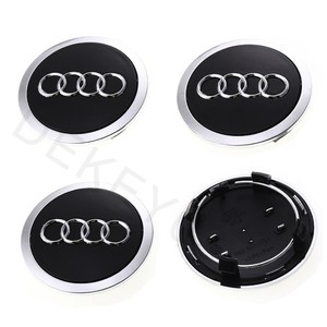 4 Stück AUDI 69MM Nabendeckel Radnaben Nabenkappen Radkappe Felgendeckel Embleme