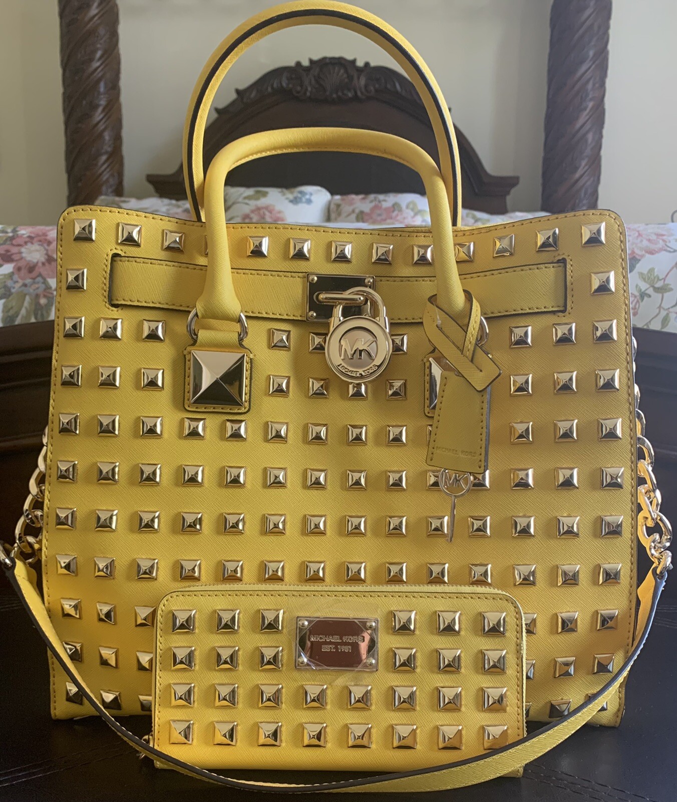 michael kors hamilton yellow