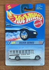 1994 HOT WHEELS SILVER SERIES SCHOOL BUS #13315 - NEW & SEALED