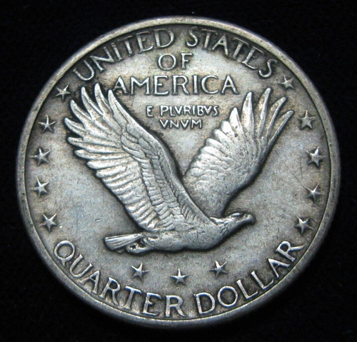 ZALDI2010 - USA . 1/4 QUARTER DOLLAR 1919 . PLATA - Photo 2 sur 2