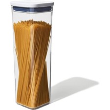 Contenitore Per Spaghetti Rettangolare | Portapasta Salvaspazio | Hermetico E Senza Odori