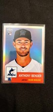 2022 Topps Chrome Platinum Anniversary-Anthony Bender #308 Rose Gold Refractor Y