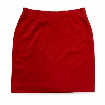 MARC CAIN MARCCAIN red miniskirt size 1
