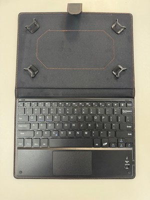 Folio Case YSTS9KF Bluetooth Tastatur mit Schutzhülle für Tablets 9.7'' QWERTY US