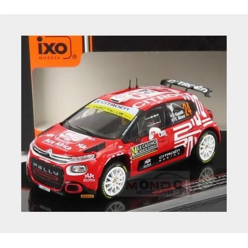 1:43 IXO Citroen C3 Rally2 #24 Rally Montecarlo 2021 Camilli Buresi RAM791LQ - Immagine 2 di 2