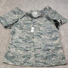 NWT US Air Force ABU Tiger Stripe Camo Combat Uniform Coat Jacket 44 Short NEW