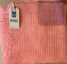 FAT FACE ~ CORAL PLAIN  SCARF NEW 