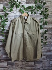 CAMICIA UOMO ORIGINALE ESERCITO ITALIANO MANICA LUNGA VARIE TAGLIE