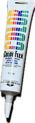 Color Flex Acrylic Latex Caulk W/ Silicone C-3242 Khaki 