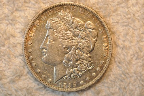1895-O. EF  MORGAN DOLLAR
