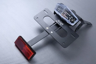 Support Plaque + Catadioptre + Feu Stop Clair Pour HONDA CRF 250 RALLY 2017-2021 - Photo 1/4