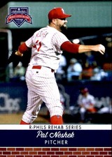 2019 Reading Phillies Rehab #16 Pat Neshek Madison Wisconsin WI Baseball Card