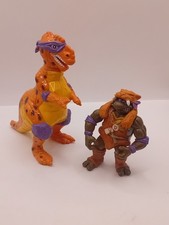 Figurine Cave Turtle Donatello Trippy T-Rex Teenage Mutant Ninja Turtle 1993