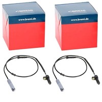 2X Bremi ABS-SENSOREN Hinten Passend FÜR Bmw 7 Links+Rechts | 50211