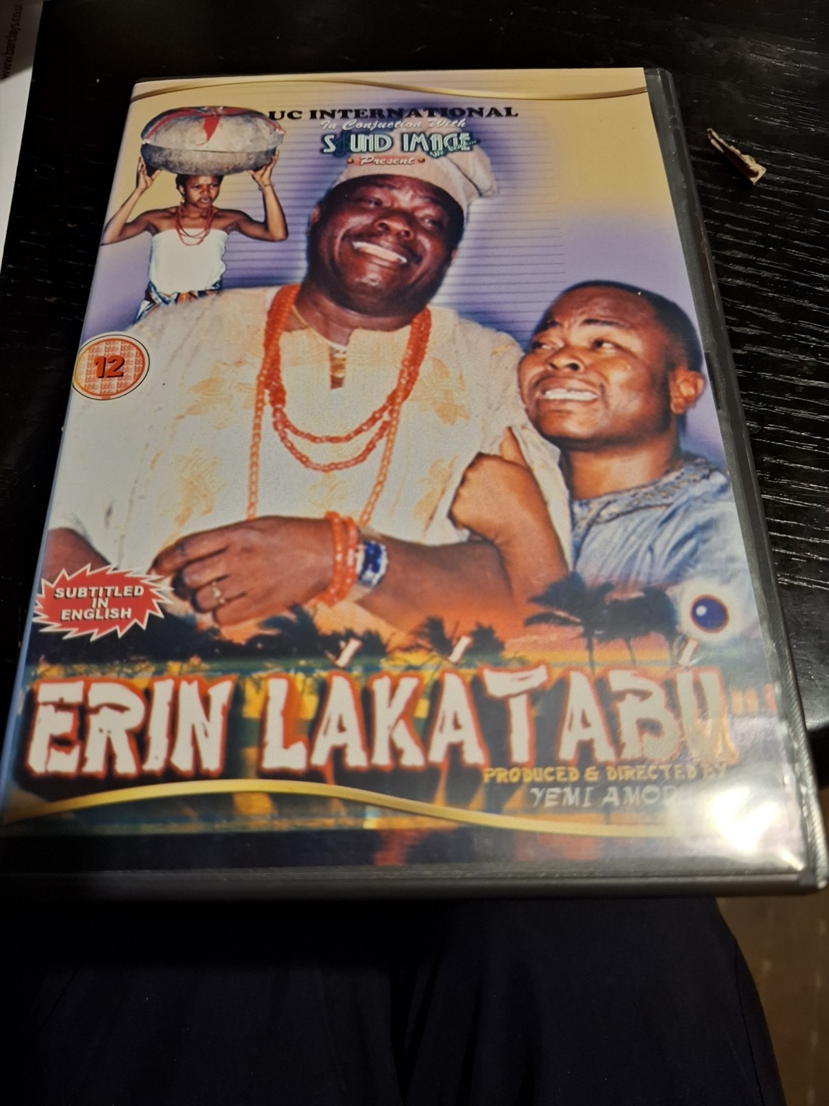 Erin lakatabu dvd nigerian movie with english subtitles yemi amodu vgc